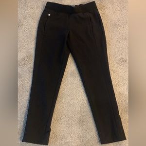 Black scrub pants from Figs. Size small